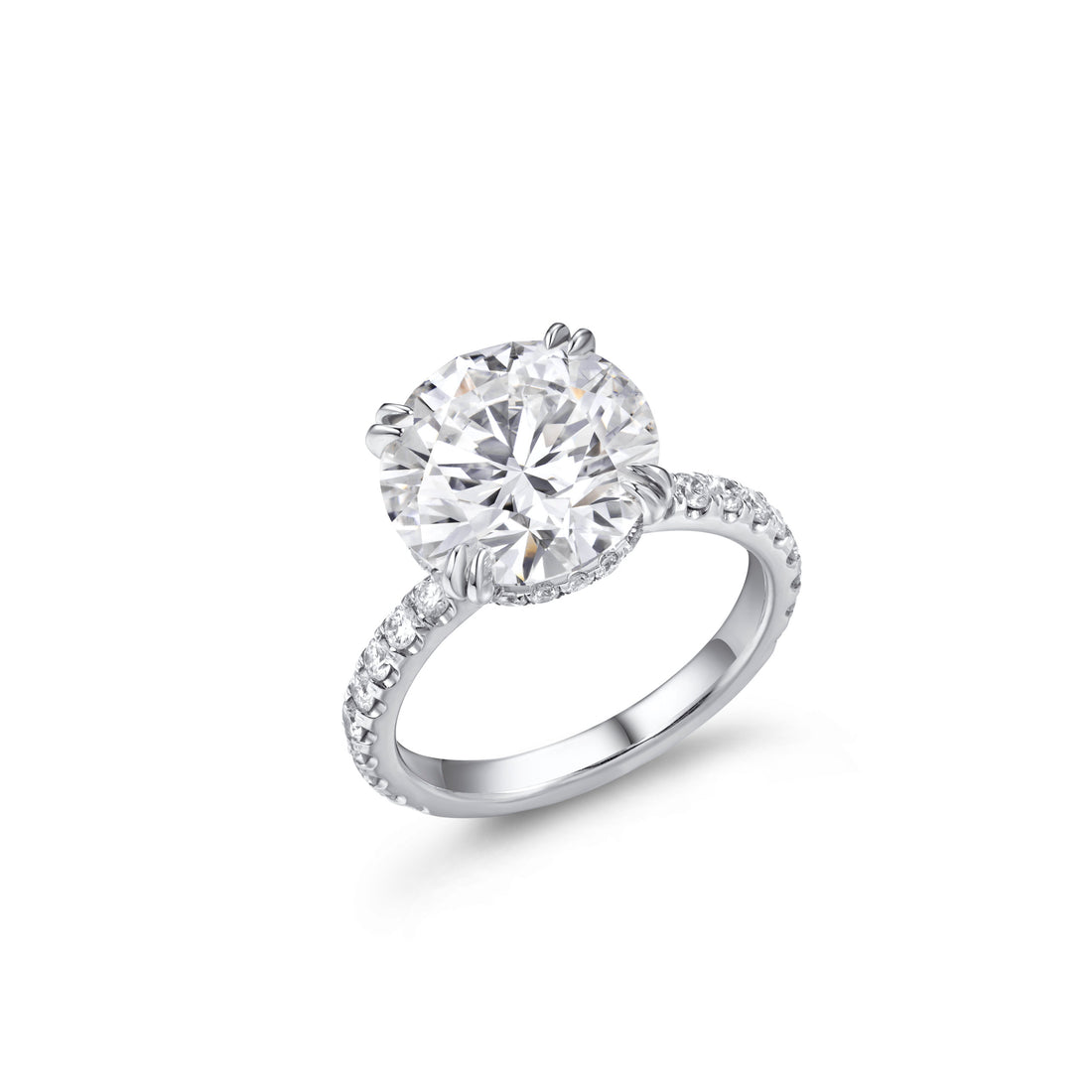 5ct Round Brilliant Engagement Ring