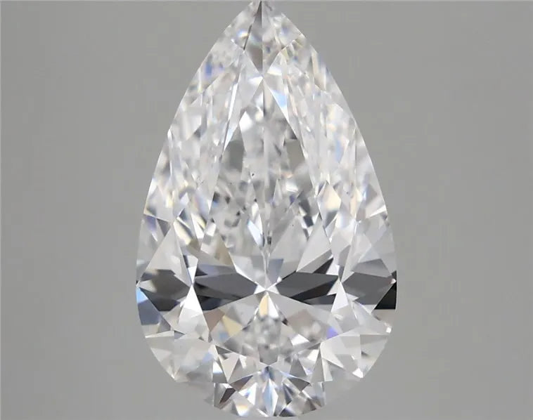 4.01ct Pear Natural Diamond (Colour D, Clarity VS2, Cut EX, GIA Certified)
