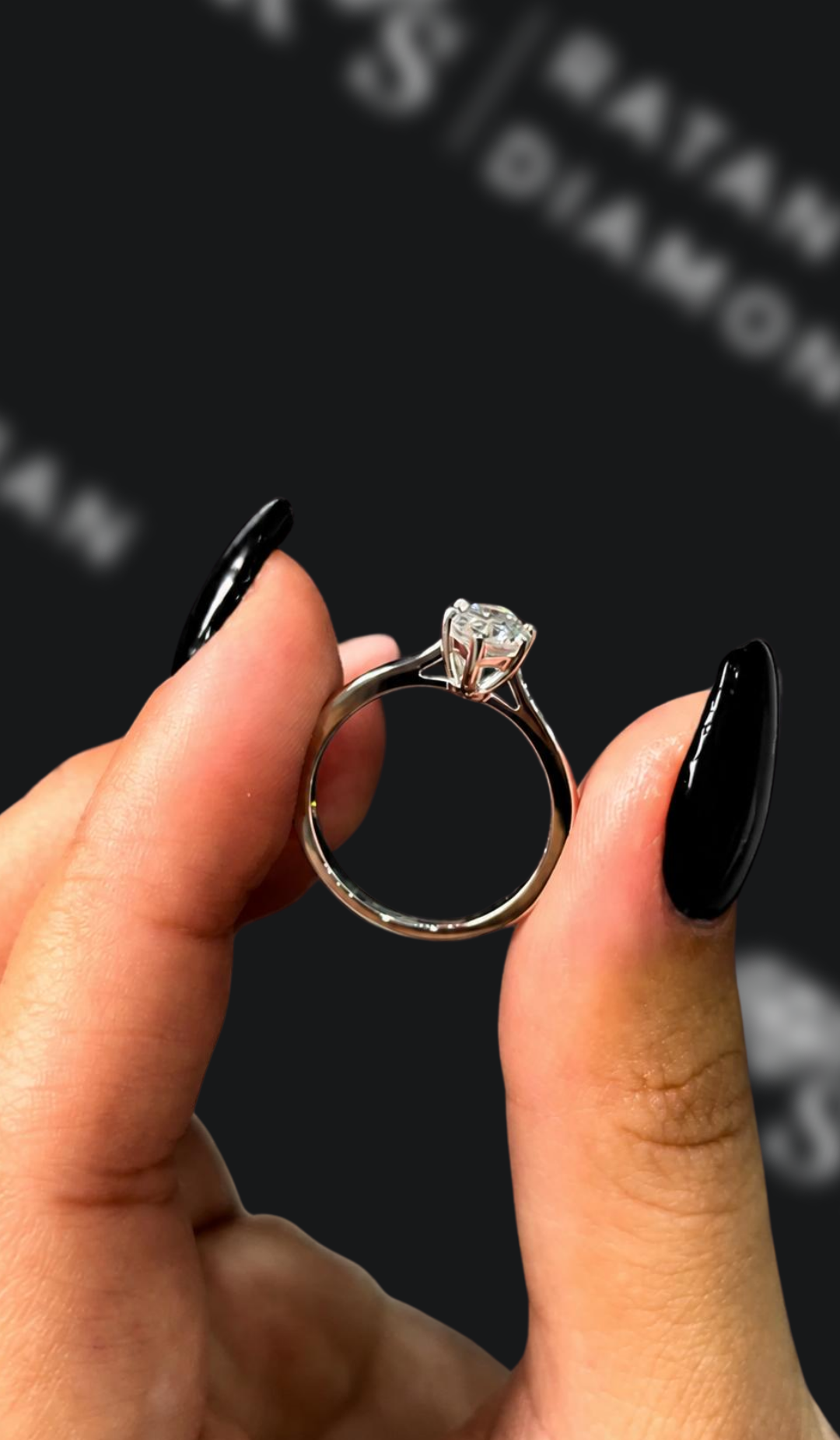 0.5 Carat Marquise Solitaire Engagement Ring