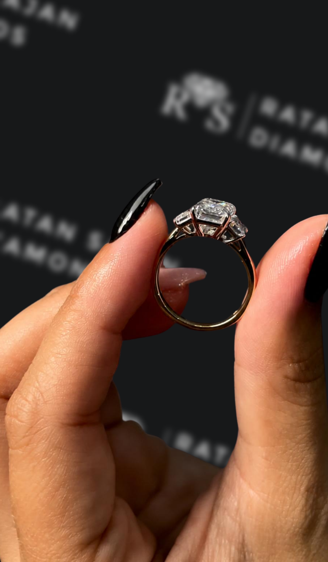 1.5 Carat Solitaire Engagement Ring - Cushion Diamond