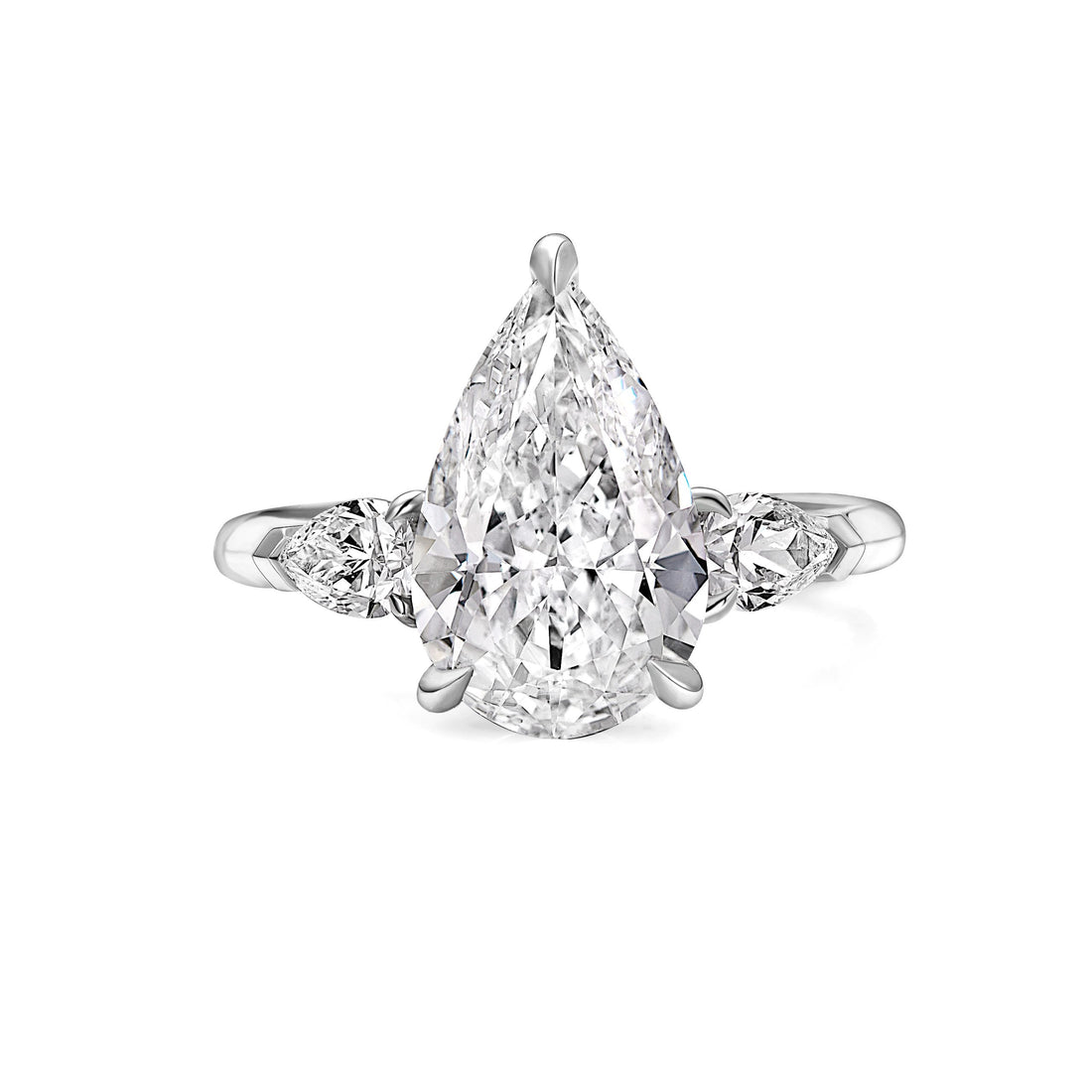 3ct Pear Shape Engagement Ring