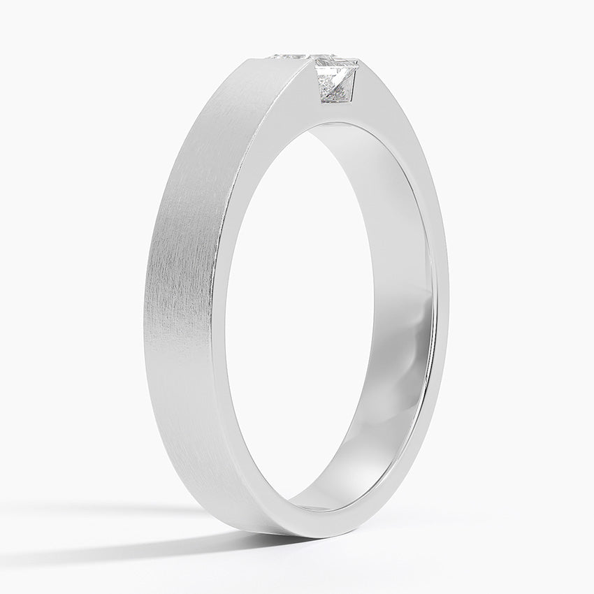 Men's Wedding Ring in Perfect Setting