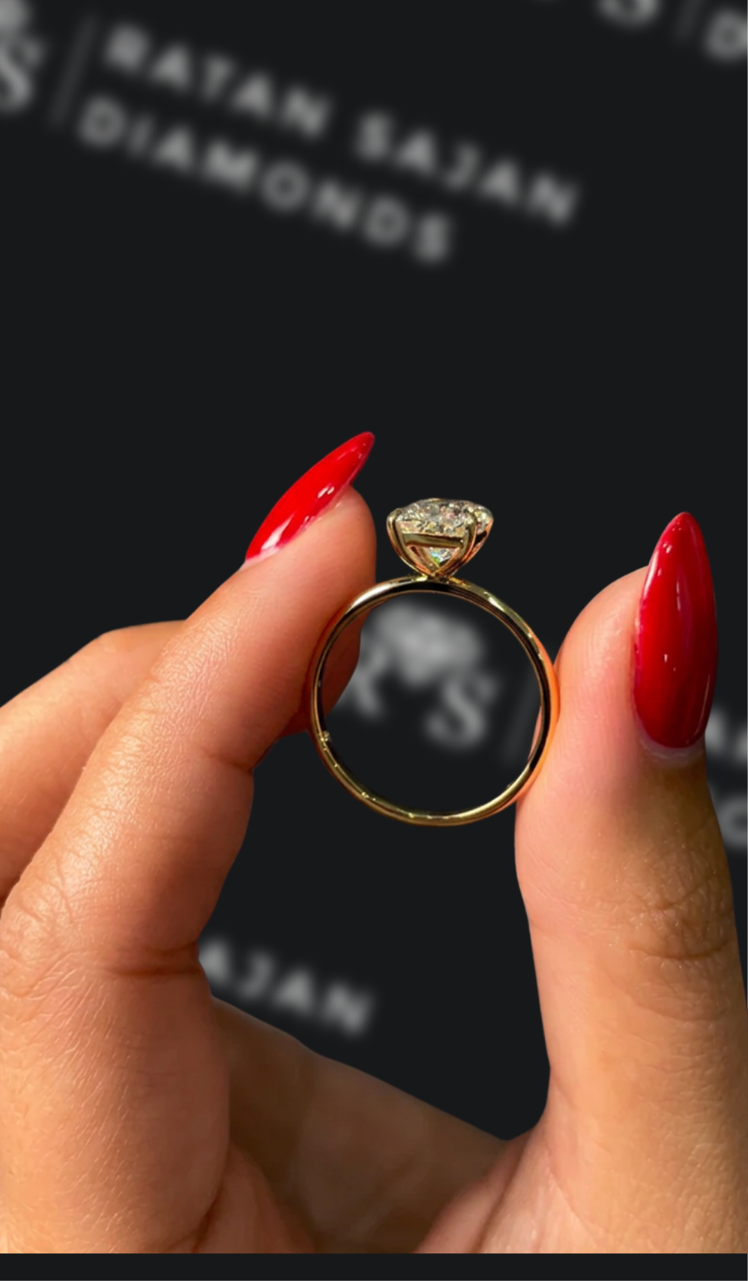 2 Carat  Solitaire Engagement Ring - Cushion Diamond